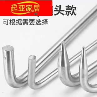 铁钩子五金多功能铁勾子加粗重型井盖开启t型丁字勾1钩子辅助工具