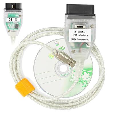INPAforBMWK+CANFT232RL带开关宝马编程诊断线