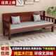 全实木椅出租房阳长台休单闲靠背793发椅小户型客厅三人椅双人沙