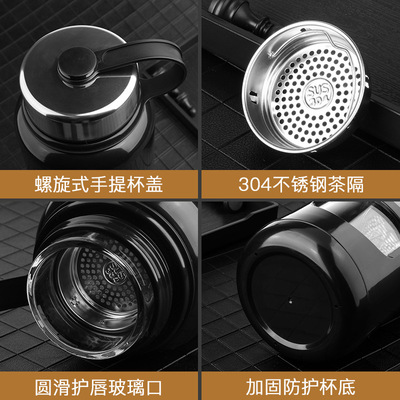 玻璃杯容量男女杯子茶水玻璃杯