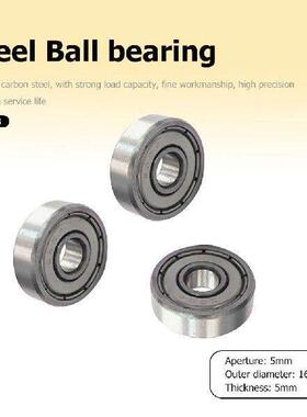 10pcs Miniature Ball Bearing 5x16x5mm 625ZZ Small Bearing