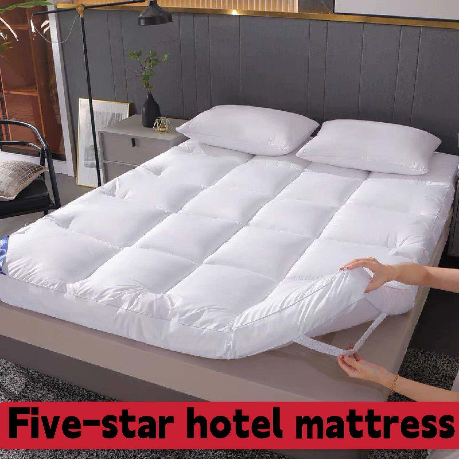 10cm Hotel soft bed mattress床垫 folding mattress topper pad - 实物图