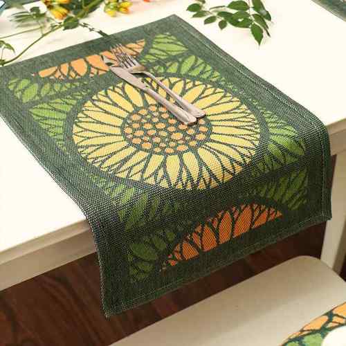 新款茶瑞典桌旗欧轻奢北欧餐桌布长条美式旗覆古桌布高档式几桌布