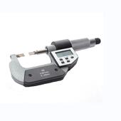 外径千分尺电子片千分尺刻线工业五键口刀薄片级槽976叶型螺旋测