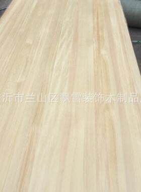 17mm厚直拼板拼接板直拼樟子松实木集成材双面直纹家具板木