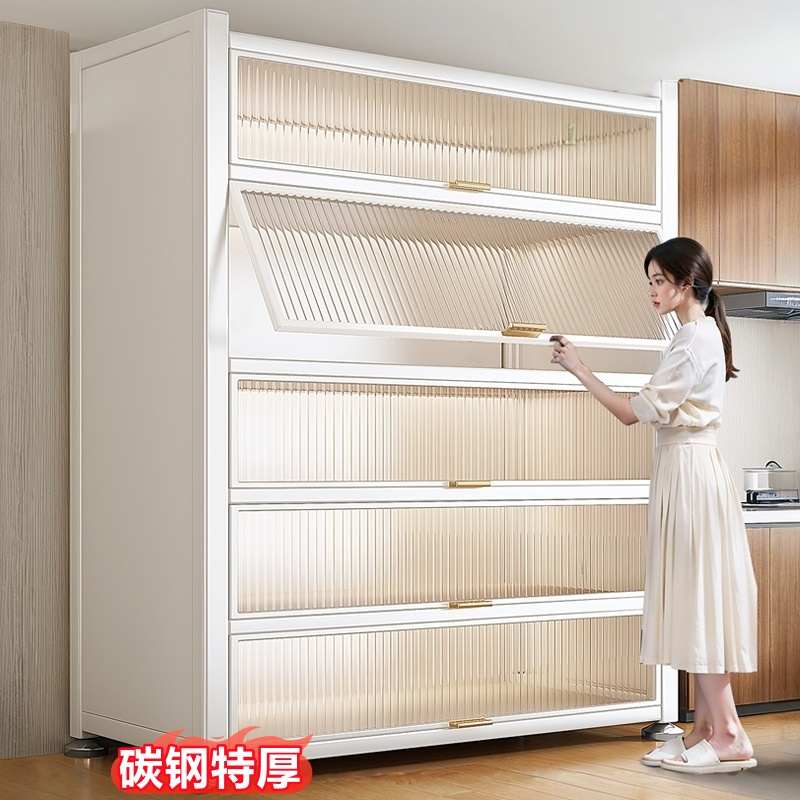 多层微波炉储物柜家电架新款家用多功能物收纳橱柜大容量厨房落地
