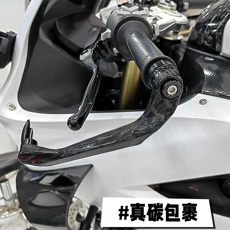 适用钱江摩托车赛800/赛921/赛600/赛550S改装护手锻造碳纤维护弓