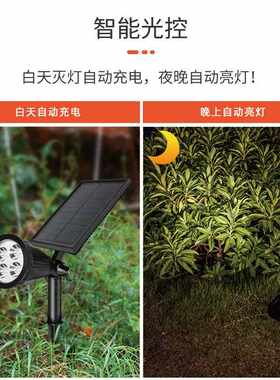 4太阳能户外插地灯庭院花园别墅景XLTD-600观照明草坪射地插防灯