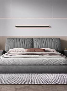大象AK121#耳朵布艺双床轻奢baxte简约人.51.8米主1卧意式r极简科