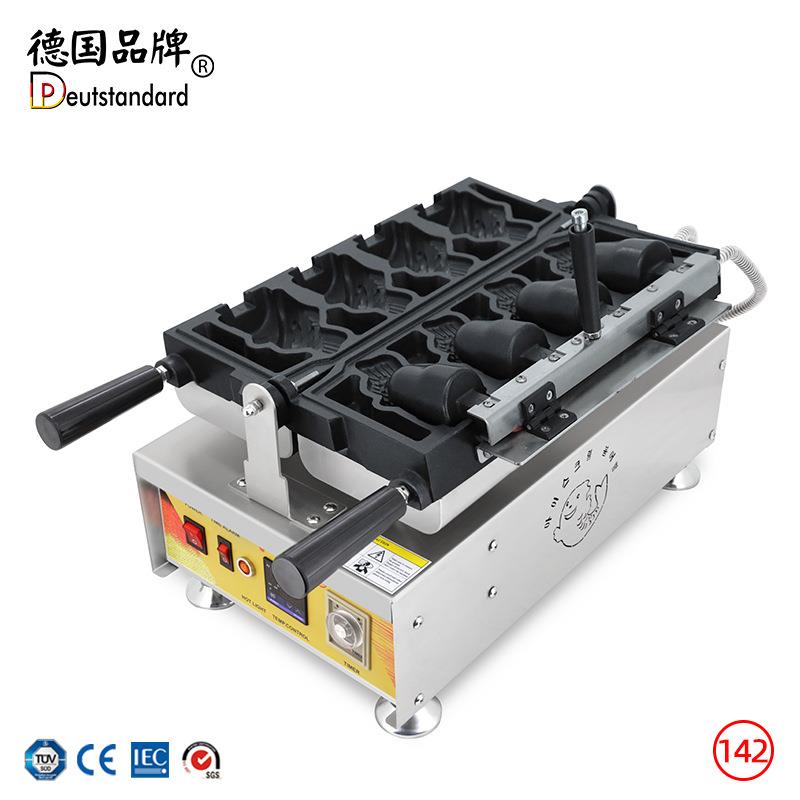 鲷鱼烧机商用电热烤饼机开口冰淇淋雕鱼烧热销版冰淇淋鲷鱼烧烤炉