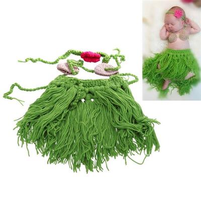 baby photo props cartoon hula girls style handmade crochet c