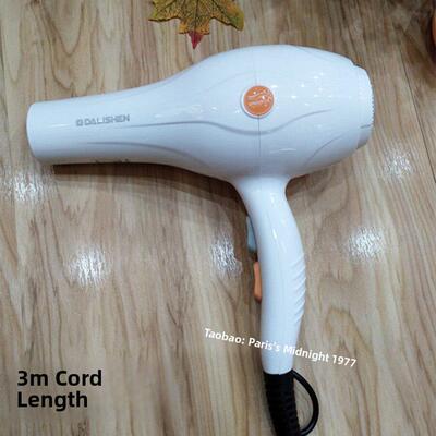 大力神速度银狐3931吹风机轻型/静音专业美发吹风机冷热空气白色