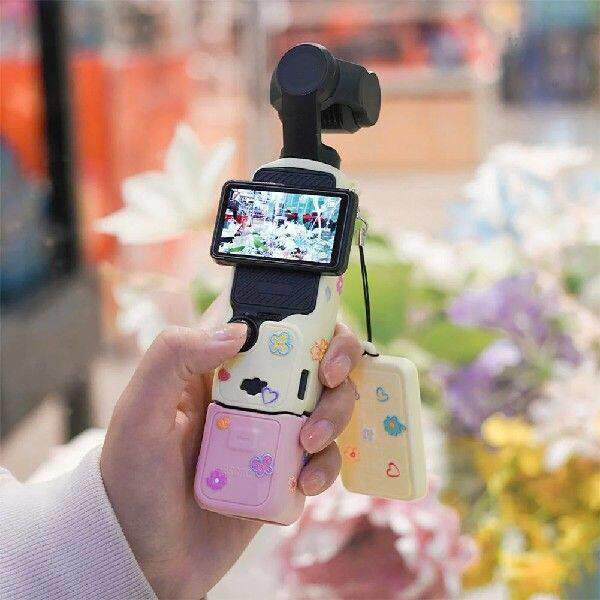 Silicone Case for DJI Osmo Pocket 3 Lens Protector