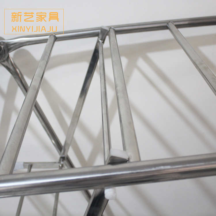 不锈钢折叠晾衣架批发家用阳台落地晾衣架批发室内翼型晒衣架