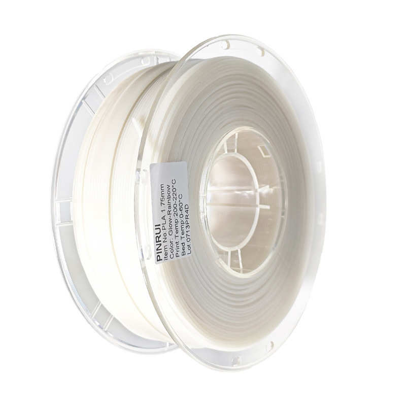 品锐PINRUI 3d打印耗材 PLA夜光彩虹1.75mm 夜光渐变多色 夜光PLA