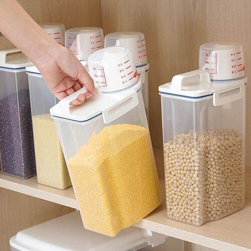 Multigrain storage box for home use, five-grain food storage