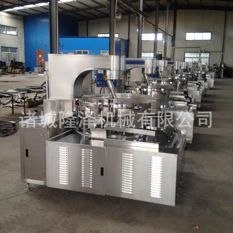 全自动芝麻爆米机-输送散冷却筛花选一体机打-花00L焦糖味爆米锅