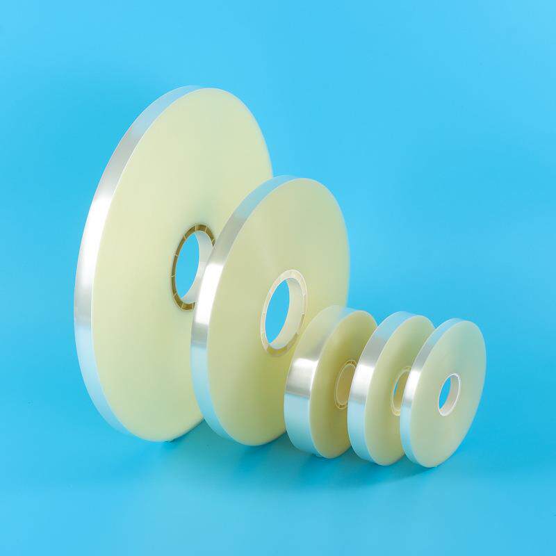 现货供应【20mm】opp捆扎带热封材质透明抗高温彩色膜带印logo