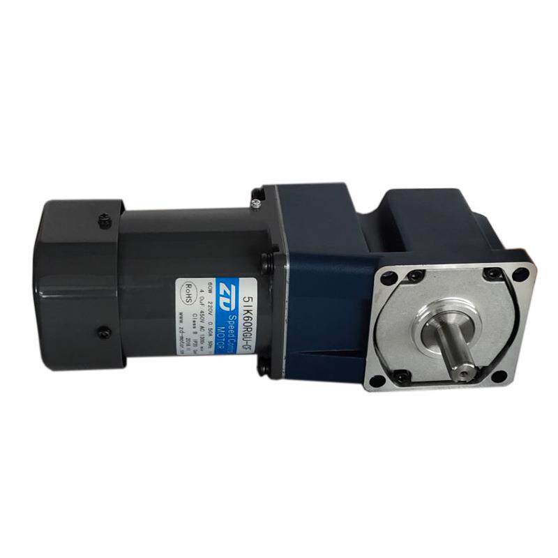 220V60W中空直角调速减速马达5IK60RGU-CF-5GU90RT排屑机用
