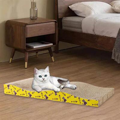 Durable corrugated paper cat scraper cat scraper