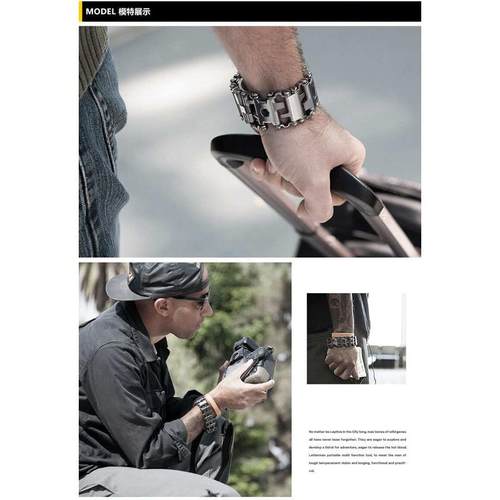 欧美潮玩时尚工具手链可穿戴式手环万能表带潮流玩物配饰饰品现货