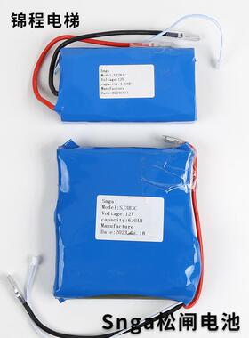 Sj2B3C Sj3B3C 12V 4.0Ah/6.0Ahsnga电动松动装置锂电池无机室Epb