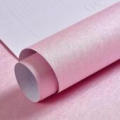 1.2米宽自粘墙纸加厚防水蚕丝墙贴卧室客厅素色自贴壁纸彩晶昌弯