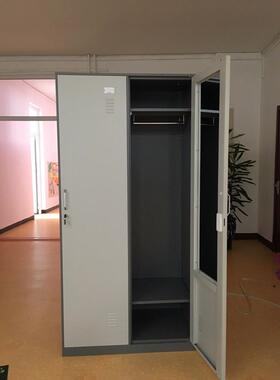 北皮京铁更衣六柜二门三门双ZG-65402门更衣柜锁员工宿舍门换衣柜