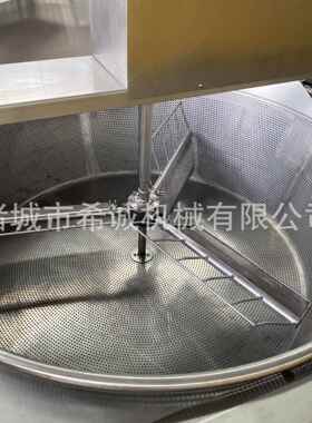 全自动油PXO连式油炸机高温电加热油炸设备 花续生 米猫耳朵炸机