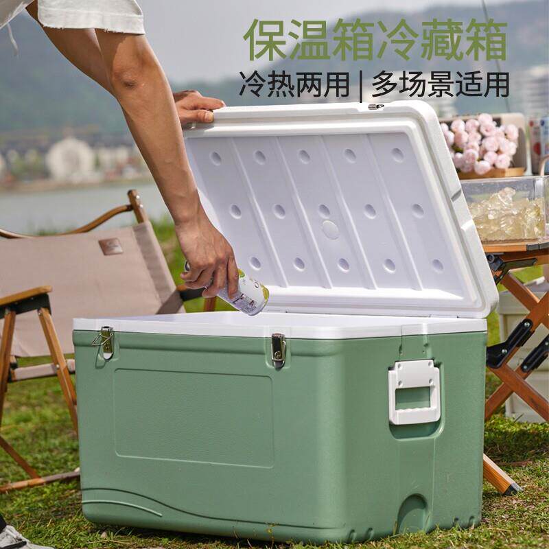 保温箱商用大号摆摊车载户外食品保鲜外送冰块冷藏箱海钓制冷冷冻
