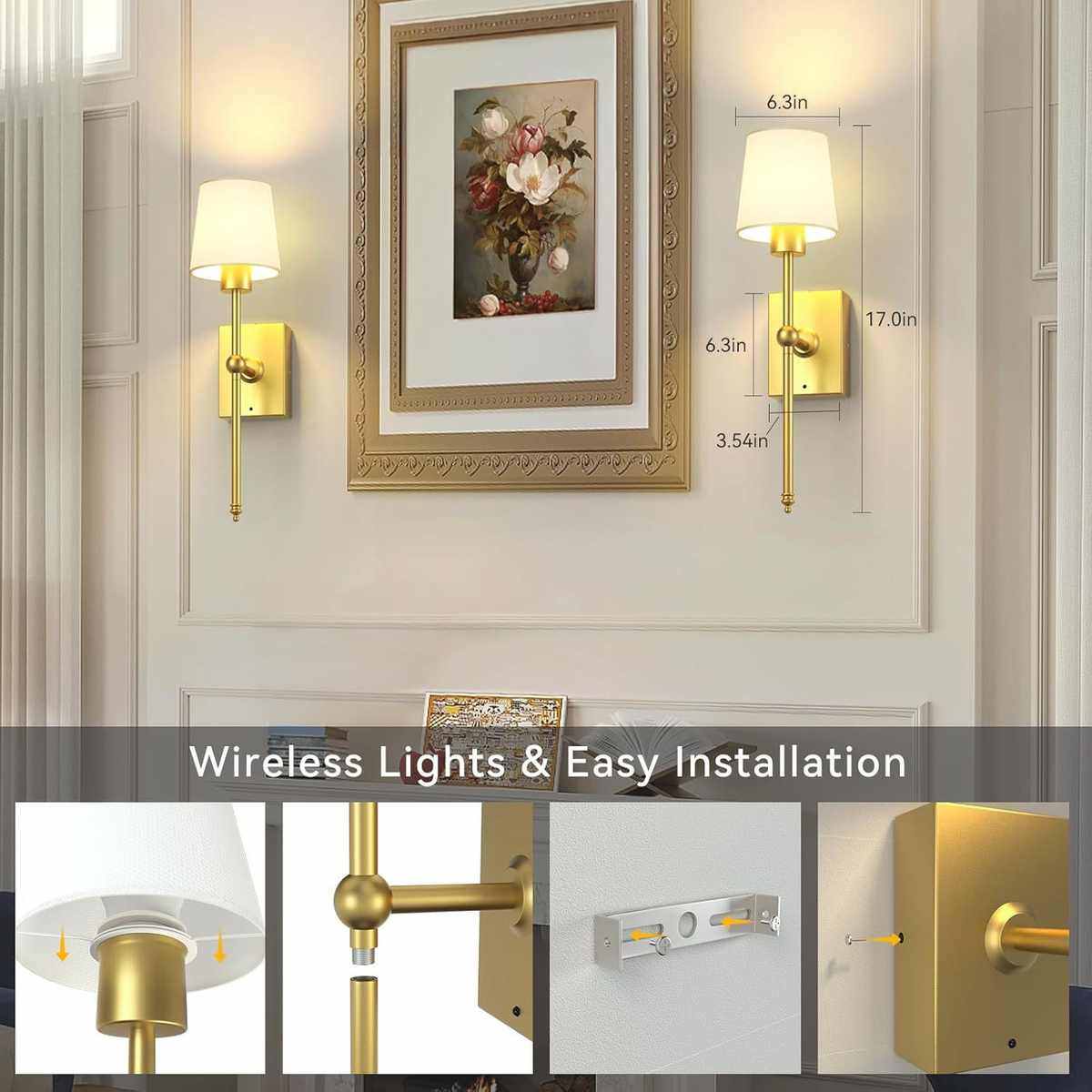 爆款定制北美热销品遥控布罩壁灯轻奢可拆卸充电模块厅卧用,家装灯饰光源,壁灯,淘宝优惠券,粉丝福利购,淘宝优惠卷