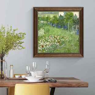梵高世界名画美式 饰画客厅卧室风景壁画 餐厅挂画莫奈彷油画饭厅装
