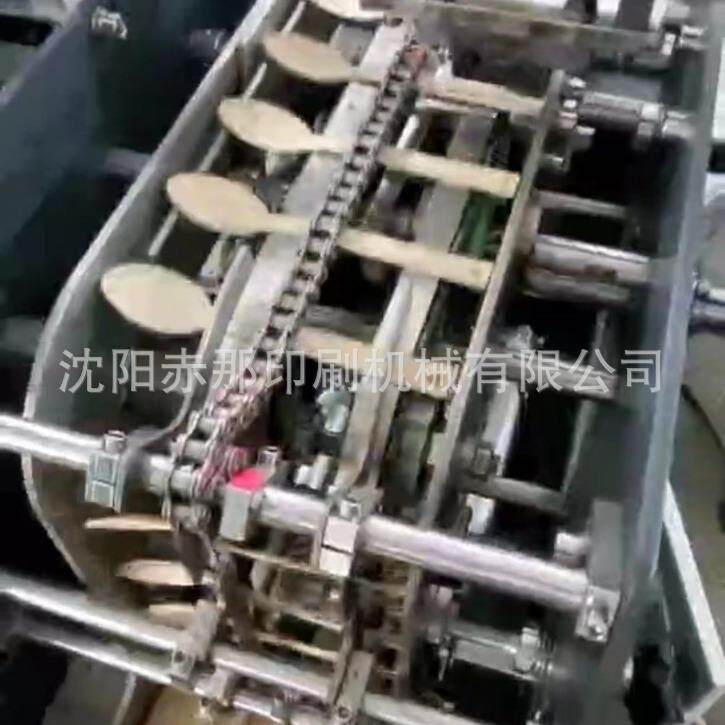 可降解一次性木勺logo印刷机 木质刀叉勺蛋糕甜品勺全自动烫金机