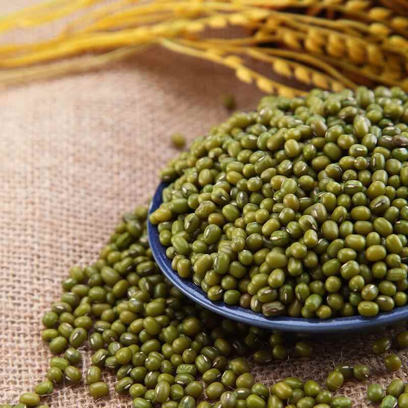 农家新货绿豆红豆汤粥脱皮去皮新鲜原材料糕芽东北散装1000g