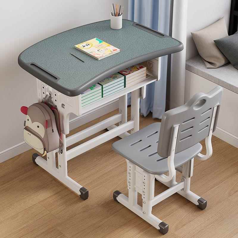 儿童书桌写字桌家用小学生儿童学习桌椅男孩女孩可升降作业桌套装