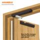 Ahandle房门阻尼缓冲器木门外开门隐形门家用关门静音液压闭门器