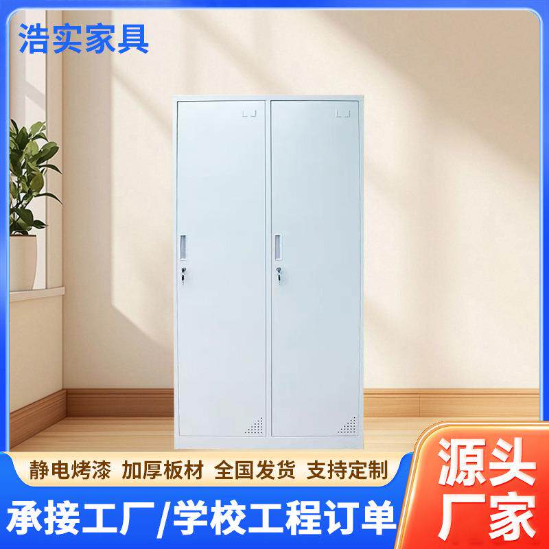 拆装二门更衣柜钢制学生4门铁皮柜工厂宿舍六门带锁柜员工储物柜