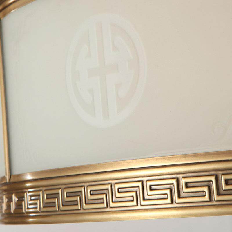 中式全铜吸卧室铜灯客厅餐6038厅复古大新气灯具中国灯风古典铜灯