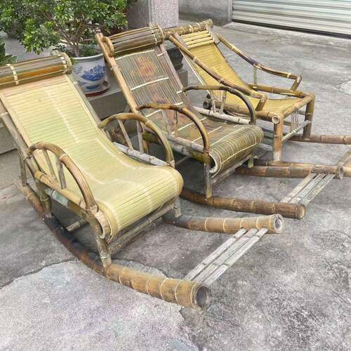手工摇摇椅躺椅成人午休摇椅夏天午睡家用阳台休闲摇椅