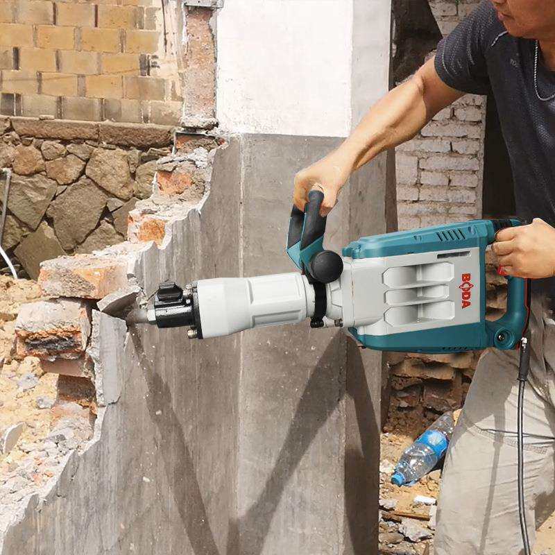 博大工业级95大电镐墙面拆除锤大功率65重型单用专打混凝土破碎锤