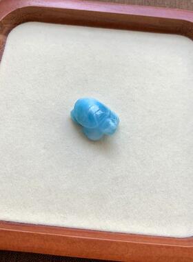 海纹石小乌龟吊坠拉利玛龙龟项坠手链坠锁骨链挂件27.3*19.3*12.9