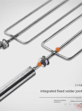 烤鸡50263专为无铁锈的羊叉设计的兔子烤羊腿叉烤羊排烤长叉木锈