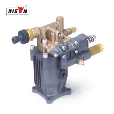 Bison大功率自吸泵洗车泵铜头大流量高压清洗机泵头洗车机泵头