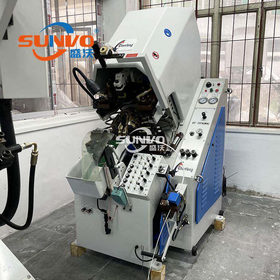 翻新高品质台湾全锋牌带上胶油压前帮机CF-737MA