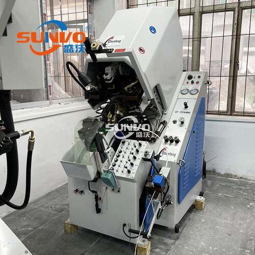 翻新高品质台湾全锋牌带上胶油压前帮机CF-737MA