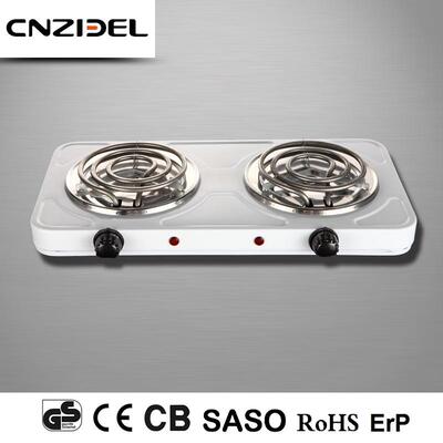 跨境加热炉源头不锈钢蚊香管外贸温控定温双头烘烤hotplate电热炉