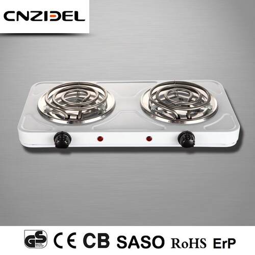 跨境加热炉源头不锈钢蚊香管外贸温控定温双头烘烤hotplate电热炉