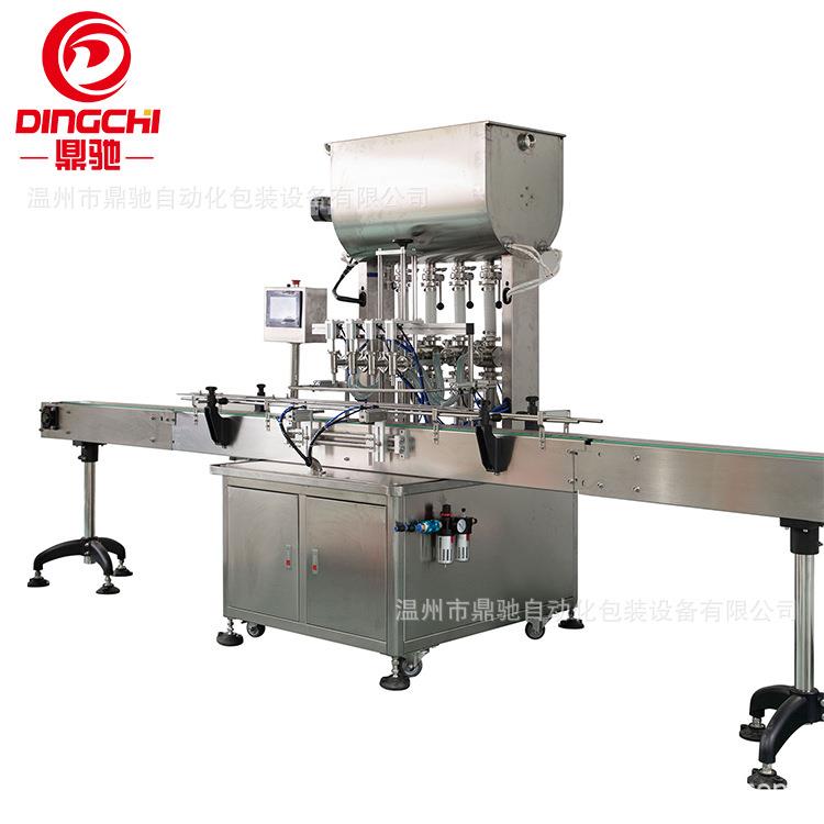 厂家直销全自动4多头膏体灌装机蜂蜜奶油奶酪灌装机适用粘稠凝胶