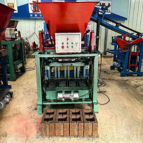 8-inch concrete brick machine and electric control cabinet
