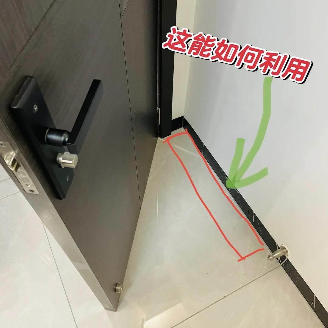 门后缝隙包包置物架 多层家用门后收纳架卡扣式
